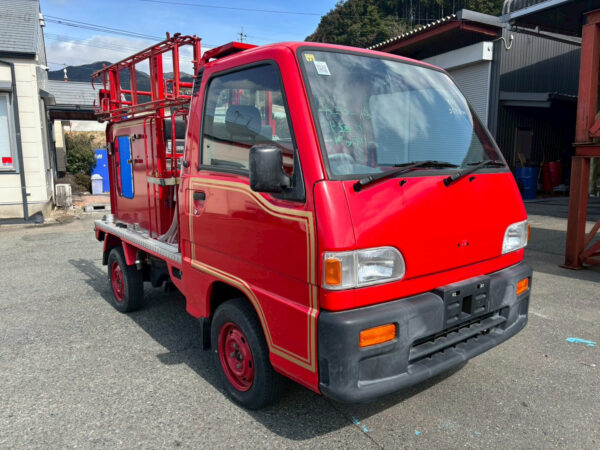 1995 Subaru Sambar 4WD firetruck — JPM Mini Trucks