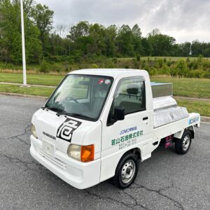 2000 Subaru Sambar Lorry Fuel Tanker 4WD Japanese Mini Truck for Sale