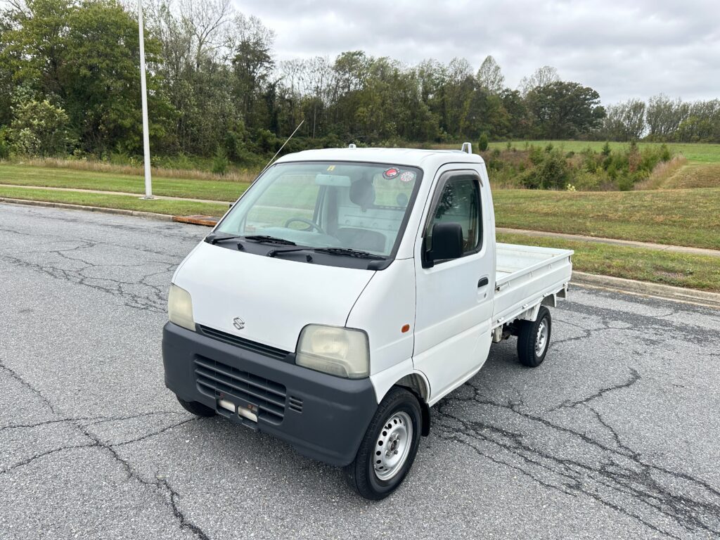 1999 Suzuki Carry 4WD Fuel Injected 2-Speed Transfer Case A/C Mini Truck for Sale