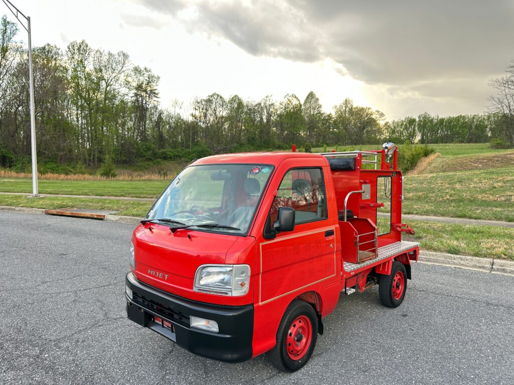 2000 Daihatsu Hijet Fire Truck 4WD GD-S210P 6192 Miles for Sale