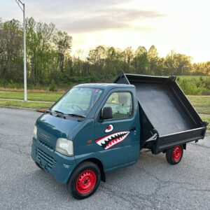2000 Suzuki Carry 3-Way Dump Truck 4WD Fuel Injected Mini Truck for Sale