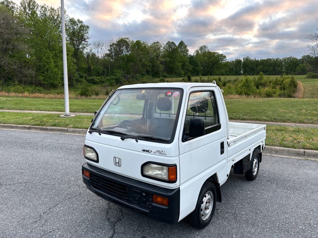 1991 Honda Acty Attack 4WD with Differential Lock Mini Truck for Sale