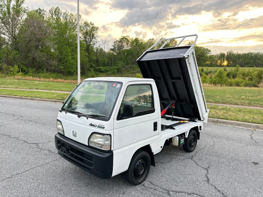 1997 Honda Acty SDX Dump 4WD 5-Speed Mini Truck for Sale
