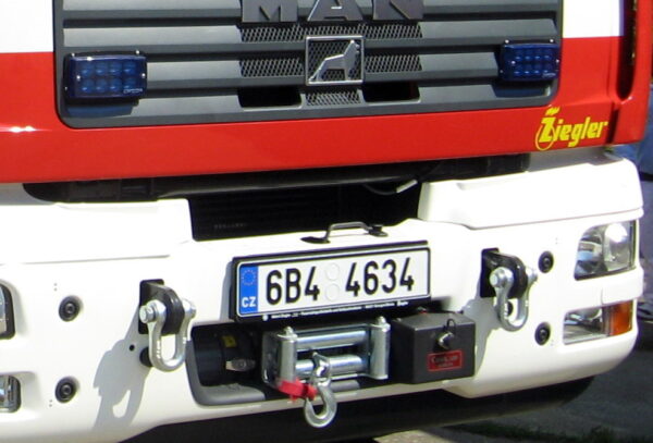 3500lb Winch Package with Synthetic Rope