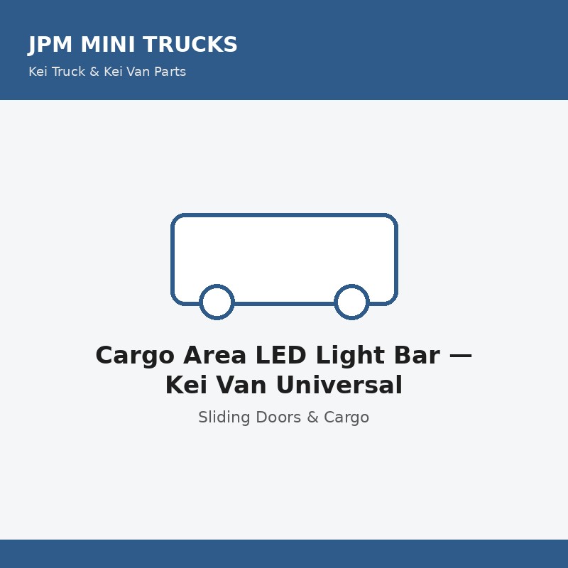 Cargo Area LED Light Bar — Kei Van Universal