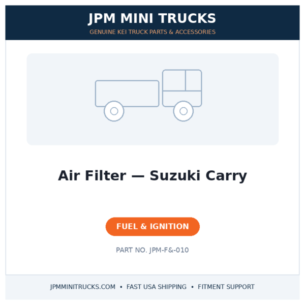 Air Filter — Suzuki Carry