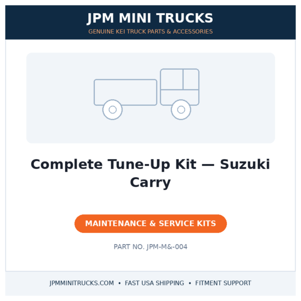 Complete Tune-Up Kit — Suzuki Carry