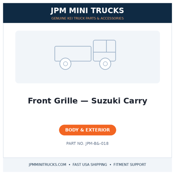 Front Grille — Suzuki Carry