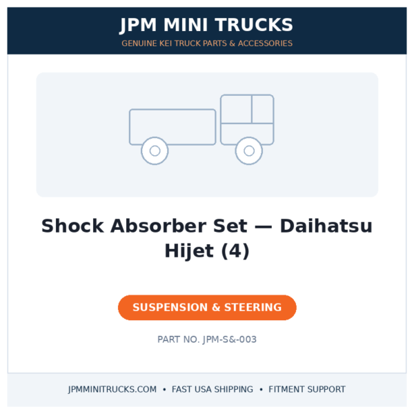 Shock Absorber Set — Daihatsu Hijet (4)