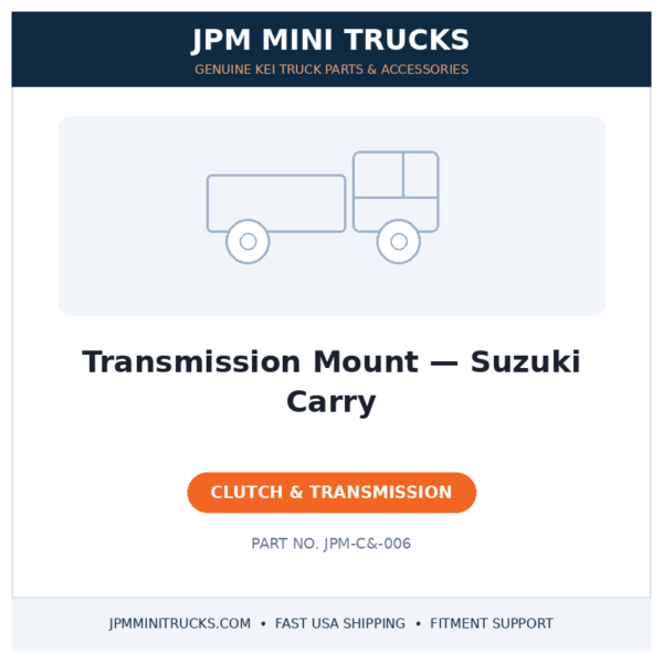 Transmission Mount — Suzuki Carry